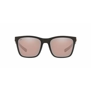 Costa Del Mar Women's Panga Polarized Square Sunglasses, Shiny Black/Crystal/Fuchsia/Copper Silver for $145 Costa Del Mar Women's Panga Polarized Square Sunglasses, Shiny Black/Crystal/Fuchsia/Copper Silver for $145