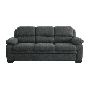 Deliah 80" Straight Arm Textured Fabric Rectangle Sofa for $401