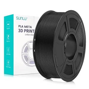 SUNLU 3D Printer Filament, Neatly Wound PLA Meta Filament 1.75mm, Toughness, Highly Fluid, Fast for $19