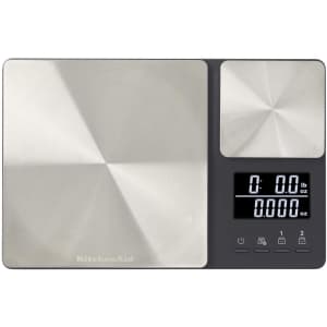 KitchenAid Dual Platform Digital Kitchen Scale for $26