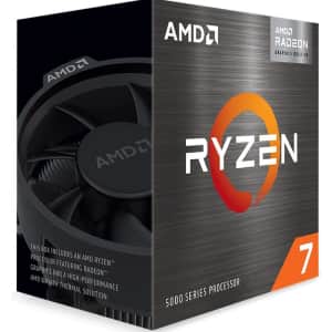 AMD Ryzen 7 5700G Cezanne 3.8GHz 8-Core AM4 Desktop CPU for $232