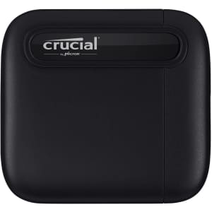 Crucial X6 500GB Portable SSD for $40