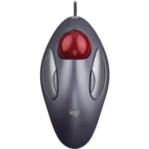 Logitech Trackman Marble Wired Ergonomic Mouse for $65