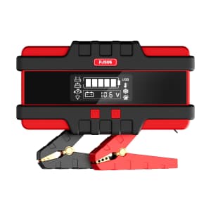 SafeMate 3,000A Car Battery Jump Starter for $42