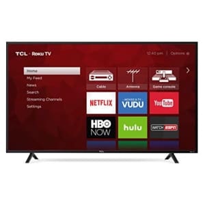 TCL 55" Class 4K (2160P) Roku Smart LED TV (55S401) for $406