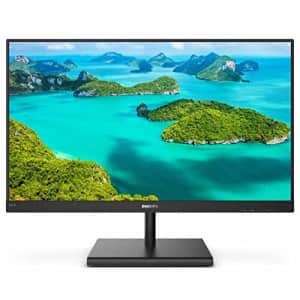 Philips Computer Monitors 241E1S 24" Frameless Monitor, 1920x1080 Full HD IPS, 106% sRGB, 75Hz, for $105 Philips Computer Monitors 241E1S 24" Frameless Monitor, 1920x1080 Full HD IPS, 106% sRGB, 75Hz, for $105