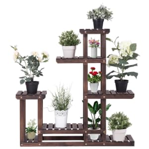 Costway 6-Shelf Outdoor Plant Stand for $60