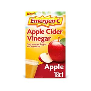 Emergen-C Apple Cider Vinegar Vitamin C Fizzy Drink Mix, Dietary Supplement for Immune Support, for $12