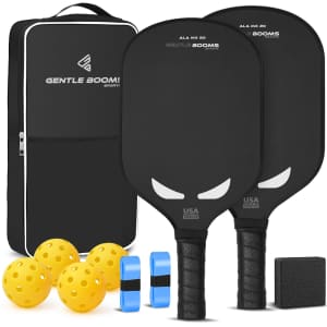 Gentle Booms Pickleball Paddle Set for $60