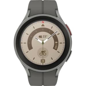 Samsung Galaxy Watch5 Pro 45mm GPS Smartwatch for $200
