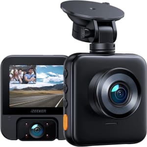 iZeeker 2K Dual Dash Cam for $35