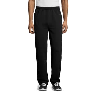 Hanes Men's EcoSmart Fleece Sweatpants with Pockets for $9 Hanes Men's EcoSmart Fleece Sweatpants with Pockets for $9