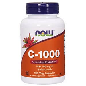 NOW Foods Supplements, Vitamin C-1,000 with 100 mg of Bioflavonoids, Antioxidant Protection*, 100 for $10 NOW Foods Supplements, Vitamin C-1,000 with 100 mg of Bioflavonoids, Antioxidant Protection*, 100 for $10