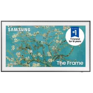 Samsung The Frame QLED 4K TVs: $500 off 65" or $700 off 85"