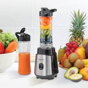 Rosewill 300W Portable Personal Blender w/ 2 Bottles for $12 Rosewill 300W Portable Personal Blender w/ 2 Bottles for $12