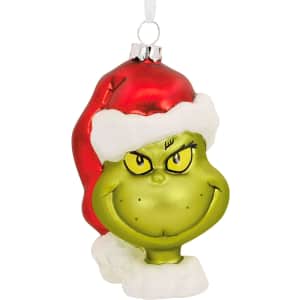 Hallmark How The Grinch Stole Christmas! Blown Glass Ornament for $8.99 w/ Prime