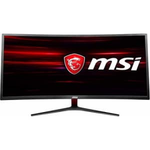 MSI Non-Glare Ultrawide 21: 9 Screen 8ms 3440 X 1440 100Hz Freesync 3K Resolution 34" Curved Gaming for $360 MSI Non-Glare Ultrawide 21: 9 Screen 8ms 3440 X 1440 100Hz Freesync 3K Resolution 34" Curved Gaming for $360