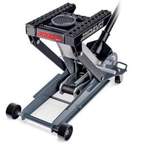 Powerbuilt 3,000-lb. Triple Lift Floor Jack for $170 Powerbuilt 3,000-lb. Triple Lift Floor Jack for $170