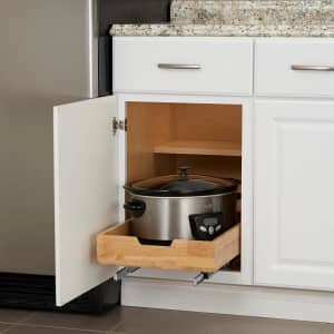 Household Essentials Glidez 14.5" 1-Tier Sliding Cabinet Organizer for $65 Household Essentials Glidez 14.5" 1-Tier Sliding Cabinet Organizer for $65