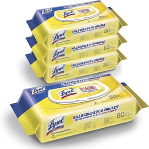 Lysol Handi-Pack 320-Count Disinfecting Wipes for $16