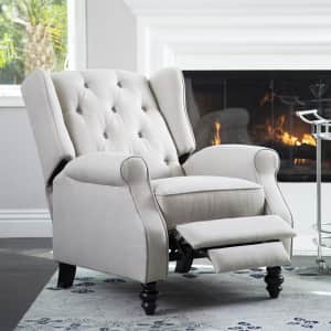 Member's Mark Sydney Pushback Fabric Recliner from $249 Member's Mark Sydney Pushback Fabric Recliner from $249