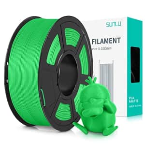 SUNLU 3D Printer Filament PLA Matte 1.75mm, Neatly Wound Filament, Smooth Matte Finish, Print with for $16 SUNLU 3D Printer Filament PLA Matte 1.75mm, Neatly Wound Filament, Smooth Matte Finish, Print with for $16