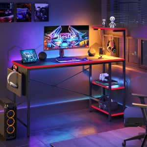 Bestier 51.3" Gaming Desk for $100 Bestier 51.3" Gaming Desk for $100