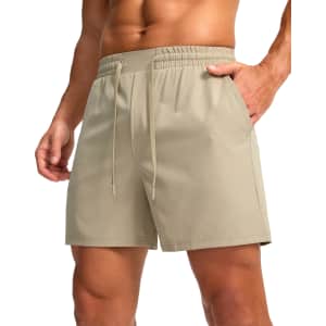 Soothfeel Men's 5" Athletic Shorts for $15