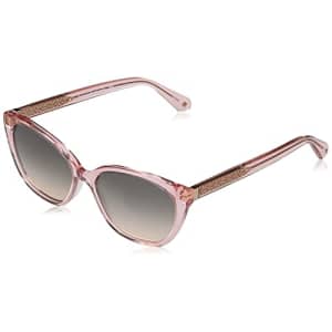 Kate Spade New York Women's Philippa/G/S Cat Eye Sunglasses, Pink/Gray Shaded Pink, 54mm, 16mm for $76