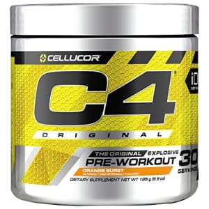 Cellucor C4 Original Pre Workout Powder Orange Burst| Vitamin C for Immune Support | Sugar Free Preworkout for $18 Cellucor C4 Original Pre Workout Powder Orange Burst| Vitamin C for Immune Support | Sugar Free Preworkout for $18