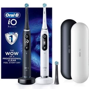 Oral-B iO Series 7s Electric Toothbrush 2-Pack for $200 for members Oral-B iO Series 7s Electric Toothbrush 2-Pack for $200 for members