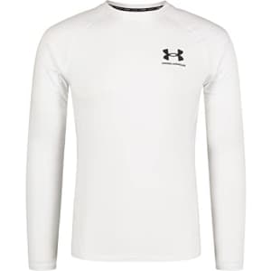 Under Armour Men's Standard Rashguard, Compression Fit & Flat Seams, Short Sleeve & Long Sleeve for $33