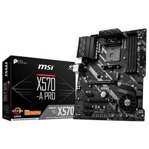 MSI X570-A PRO AM4 ATX Motherboard (X570APRO) for $329