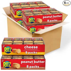 Ritz Cheese & Peanut Butter Sandwich Cracker Snacks 32-Pack for $12.74 via Sub. & Save