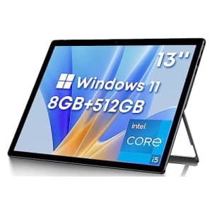 CHUWI 2-in-1 UBook XPro Windows Tablet 13'', Intel Core i5-10210Y, 8GB RAM 512GB ROM, Windows 11 for $430