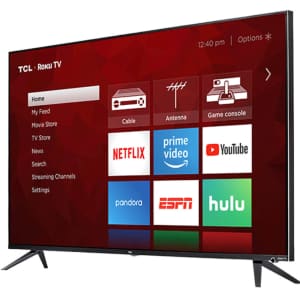 TCL 75R617 - 75-Inch 4K Ultra HD Roku Smart LED TV (2019 Model) for $1,152 TCL 75R617 - 75-Inch 4K Ultra HD Roku Smart LED TV (2019 Model) for $1,152