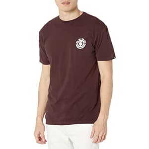 Element Men's Logo Short Sleeve Tee Shirt, Winetasting Gentiana, L for $16 Element Men's Logo Short Sleeve Tee Shirt, Winetasting Gentiana, L for $16