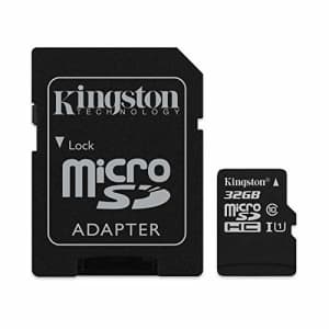 Kingston Canvas Select 32GB MicroSDHC Class 10 MicroSD Memory Card UHS-I 80MB/s R Flash Memory Card for $8 Kingston Canvas Select 32GB MicroSDHC Class 10 MicroSD Memory Card UHS-I 80MB/s R Flash Memory Card for $8