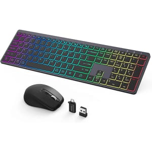 Chesona Backlit Keyboard & Mouse Combo for $22 Chesona Backlit Keyboard & Mouse Combo for $22