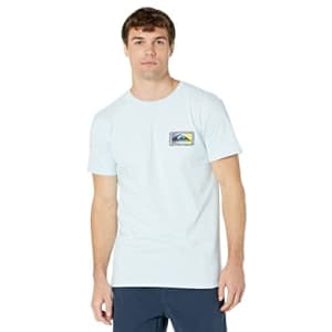 Quiksilver Men's Wilder Days Tee Shirt, Blue Grey, XL for $25