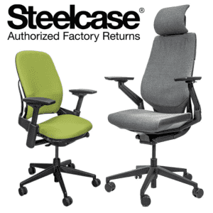 Open-Box Steelcase Authorized Factory Return Office Chairs at Crandall Office Furniture: At least 40% off