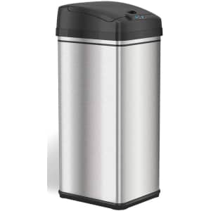 iTouchless 13-Gallon Automatic Trash Can for $68 iTouchless 13-Gallon Automatic Trash Can for $68