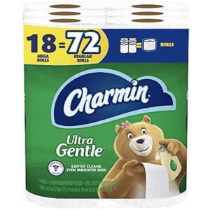 Charmin Ultra Gentle Mega Roll Toilet Paper 18-Pack for $19 Charmin Ultra Gentle Mega Roll Toilet Paper 18-Pack for $19