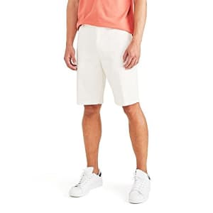 Dockers Men's Perfect Classic Fit Shorts, (New) Egret Cream, 34 for $42