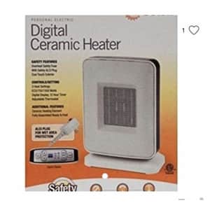 Soleil PTC-910B Sole Digital Ceramic Heater for $120 Soleil PTC-910B Sole Digital Ceramic Heater for $120