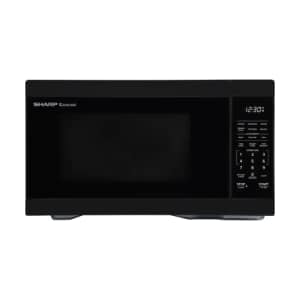 SHARP ZSMC1161HB Oven with Removable 12.4" Carousel Turntable, Cubic Feet, 1000 Watt Countertop for $130