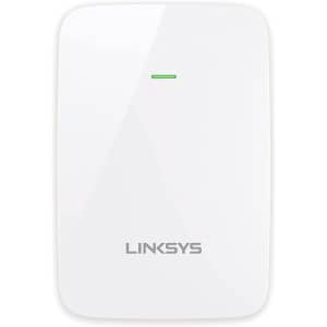 Linksys Dual-Band WiFi Range Extender for $16