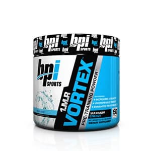BPI Sports 1.M.R. Vortex Pre-Workout Powder, Snow Cone, 5.3 Ounce for $15