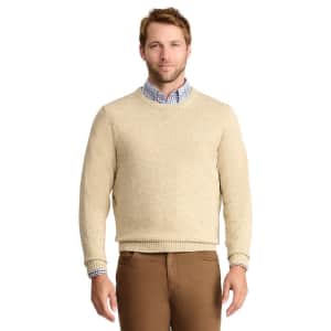 IZOD Men's Marled Crewneck Sweater for $33