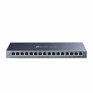 TP-Link 16 Port Gigabit Ethernet Network Switch | Desktop/ Wall-Mount | Lifetime Protection | for $60 TP-Link 16 Port Gigabit Ethernet Network Switch | Desktop/ Wall-Mount | Lifetime Protection | for $60
